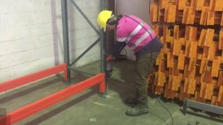 Erecting Pallet Racking [upl. by Sabella58]