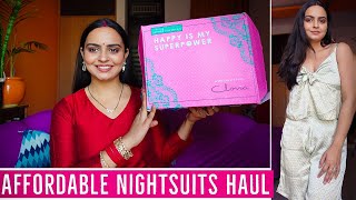 Affordable Nighty Haul  Honeymoon Nighsuits ft Clovia [upl. by Cozza]