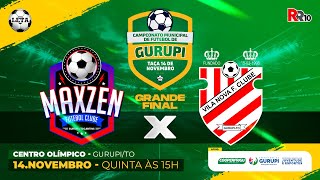 Grande Final Campeonato Municipal de Gurupi 2024 Maxzen x Vila Nova [upl. by Srednas]