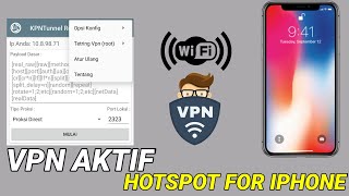 Cara Hotspot Vpn Ke Iphone [upl. by Oned546]