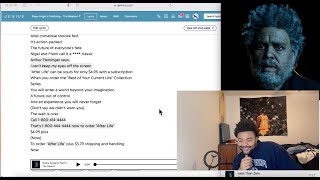 FIRST TIME Listening to DAWN FM By THE WEEKND  REACTION amp REVIEW [upl. by Aiksa]