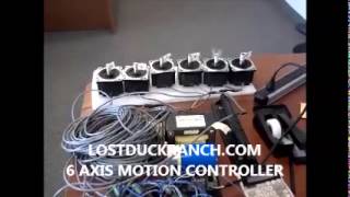 6 AXIS INDUSTRIAL MOTION CONTROLLER [upl. by Ycnej28]