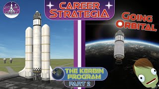 Val amp Jeb finally get into Orbit  Kerbal Space Program Career Mode  Episode 2 KSP [upl. by Yellac]