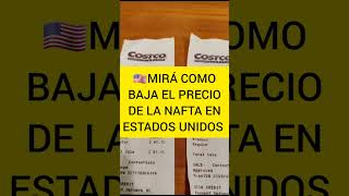 ⚠️ MIRÁ COMO BAJA EL PRECIO DE LA NAFTA En EEUU 🇺🇲 [upl. by Youngran]