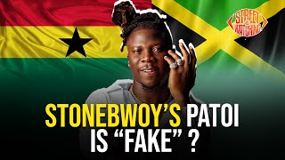 STONEBWOY’S “FAKE” JAMAICAN PATOI 🤣 [upl. by Gregory]