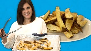 The Trick to Making Crispy Fries in the Oven  Food 101  Well Done [upl. by Delle647]