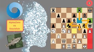 Alphazero goes for a kill  Stockfish vs AlphaZero [upl. by Etireugram]