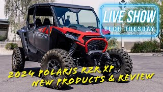 Tech Tuesday  NEW 2024 Polaris RZR XP Review amp New Products [upl. by Einnaoj329]