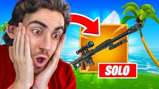 GANÉ SOLO con SNIPER en el NUEVO FORTNITE REMIX [upl. by Laureen]