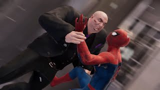 Marvels Spider Man Remastered 1st Mission  Spider Man Vs Kingpin [upl. by Dimitri]