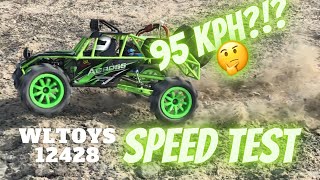 Wltoys 12428 Speed Test [upl. by Hermosa749]