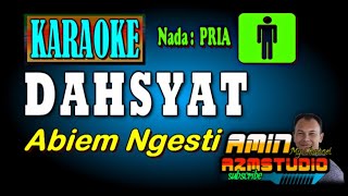 DAHSYAT Abiem Ngesti KARAOKE Nada PRIA [upl. by Noryb393]