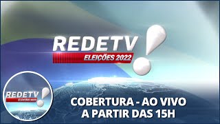 REDETV  ELEIÇÕES 2022  COBERTURA 1º TURNO 02102022 [upl. by Annoya702]