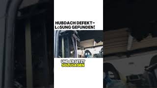 Hubdach Defekt Lösung gefunden overlanding macht kreativ [upl. by Necyla23]