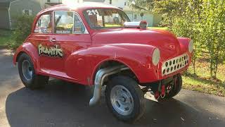 55 Morris Minor Gasser  Jester Racing [upl. by Vanny]