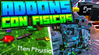 Los ADDONS De FÍSICAS quotREALISTASquot De Minecraft Pe SON Una LOCURA [upl. by Jermaine944]