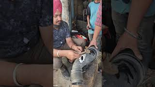 aluminium welding  Turbo line pipe repair welding repair tig welding [upl. by Davidoff802]