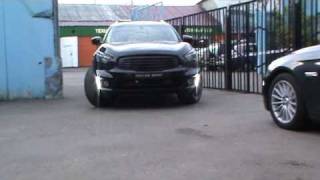 proline sport  тюнинг Infiniti FX37 диски 22quot шины 29540 R22 [upl. by Negam]