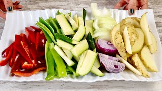 Una cena con verduras perfecta para la dieta  ¡no engorda [upl. by Emera]