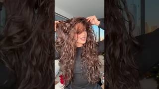 WAVY HAIR ROUTINE 😱♥️ vc ​⁠ashleylamarcaa hair wavyhair wavyhairroutine [upl. by Athena582]