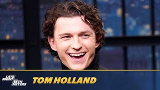 Tom Holland Reveals How He Felt After Being Photographed with Mystery Blonde [upl. by Karas292]