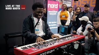 Nord at NAMM 2023 Joshua Domfeh [upl. by Eednarb344]