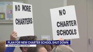 Plan for new Rutherford County charter school shut down [upl. by Jillane]