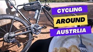 Cycling 14251 km around Australia on a Yoeleo R11  Day 31 [upl. by Ahsenom]