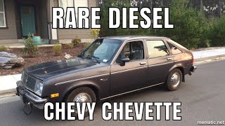 Rare 1981 Chevy Chevette Diesel walk around [upl. by Wolfgang]