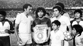 Universitario vs Boca Juniors  Amistoso 1981 Partido Completo Maradona [upl. by Tutankhamen]