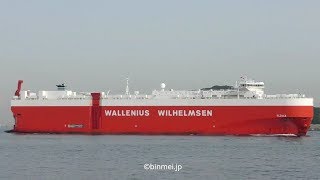 TIJUCA  Wallenius Wilhelmsen Logistics vehicles carrier  2017 [upl. by Vedis467]