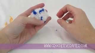 Skinny Stripes Pom Pom Tutorial [upl. by Ellehsem527]