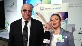 Mecomed talks to Arab Health TV [upl. by Atiuqehs544]