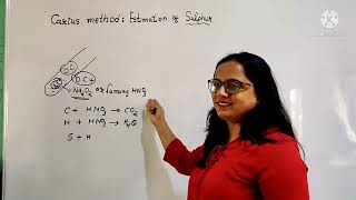 L5 Class11 Chap 11  Estimation of Sulphur and Phosphorus by Carius method by PRAGNA MAM NEET JEE [upl. by Neela]