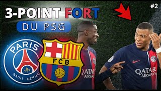 🏆PSG vs BARÇA  LES POINTS FORT DE PARIS  Partie 2 [upl. by Hux361]