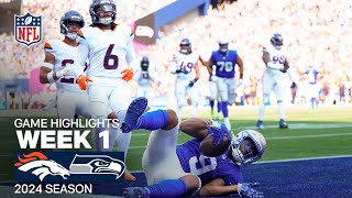 Denver Broncos vs Seattle Seahawks  NFL 2024 Week 1 Game Highlights [upl. by Artima733]