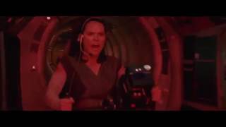 Star Wars The Last Jedi  Millennium Falcon Chase on Crait HD [upl. by Elin]