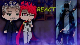 Solo Leveling React To Sung Jin Woo ENGRU [upl. by Lattie]