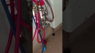 3 ton stainless AC gas refilling [upl. by Unders]