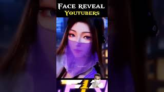 Top 3 Big Youtuber Face Reveal 😱❓❓👇  freefire trending shorts viralvideotechnogamerz [upl. by Bertold638]