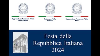 Festa della Repubblica Italiana 2024 [upl. by Einahpetse1]