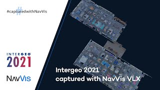 Captured with NavVis INTERGEO 2021  Hannover DE [upl. by Ainirtac]