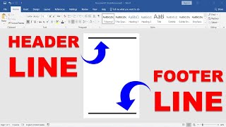 How to add header and footer for selected pages only and not for whole document [upl. by Aniretac]