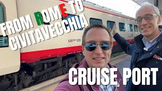 Rome to Civitavecchia cruise port  Catching Your Cruise In Rome The Most Costefficient Way [upl. by Itsym]