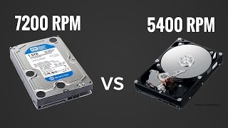 HDD  7200rpm vs 5400rpm  HD [upl. by Audwin]