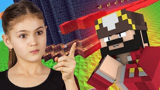 Super Bossy Girl Trolled on Minecraft Minecraft Trolling amp Griefing [upl. by Elum855]