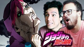 🐞JOJOS BIZARRE ADVENTURE GOLDEN WIND  REACCIÓN  REACTION  ¡RISOTTO vs DOPPIO EP 27 [upl. by Tartan]