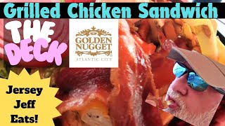 🍔 Jersey Jeff Eats  Join Me For Lunch On The Deck At The Golden Nugget Deck Atlamtic City Foodie [upl. by Ariada]