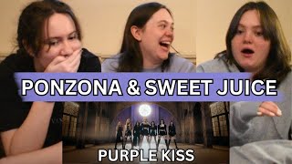 Purple Kiss quotPonzonaquot amp quotSweet Juicequot MV  REACTION [upl. by Grekin]