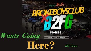 B2FG amp BROKE BOYS CLUB Car Meet Unbelievable Rides and Unforgettable Moments [upl. by Kerred]